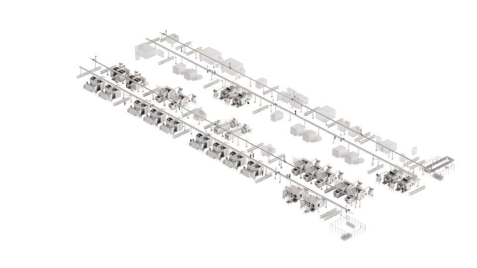 Designed for turnkey machining lines